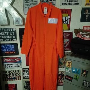 Bright Orange inmate Jumpsuit